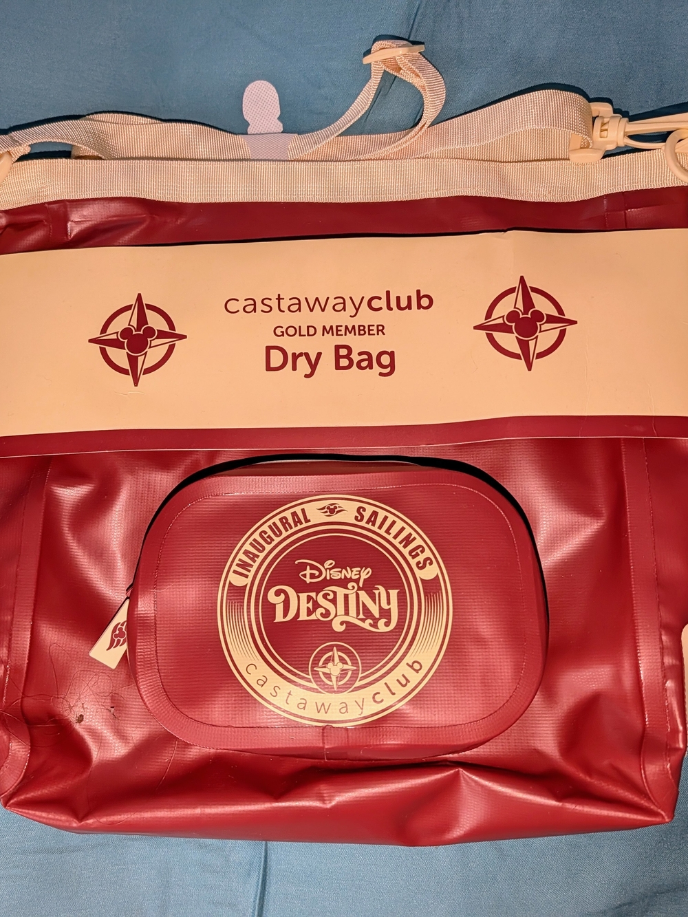Disney Cruise Line DCL Destiny Castaway Club Dry Bag Nee